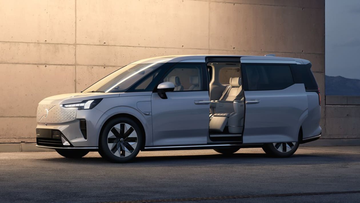 New Volvo EM90 electric MPV is a branch of IKEA on four wheels